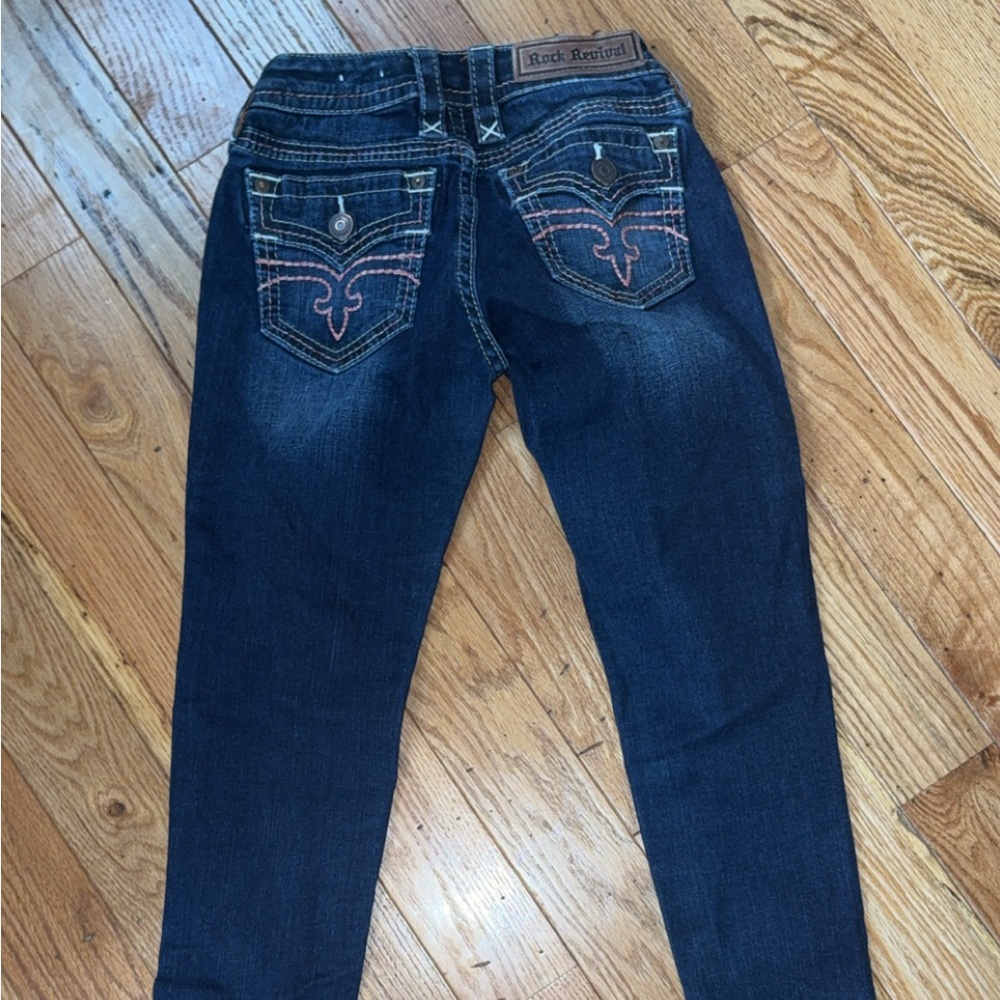 Rock Revival Dark Blue Skinny Jeans